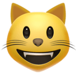 ๐บ Grinning Cat Emoji Meaning - From Girl & Guy - Emojisprout