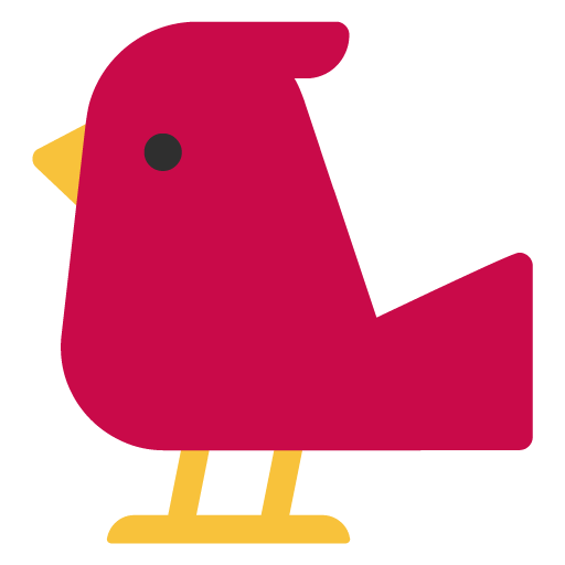 Microsoft design of the bird emoji verson:Windows-11-22H2