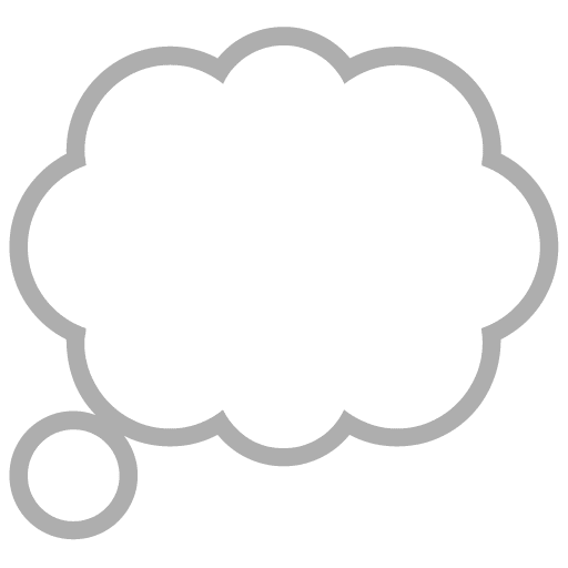 Microsoft design of the thought balloon emoji verson:Windows-11-22H2
