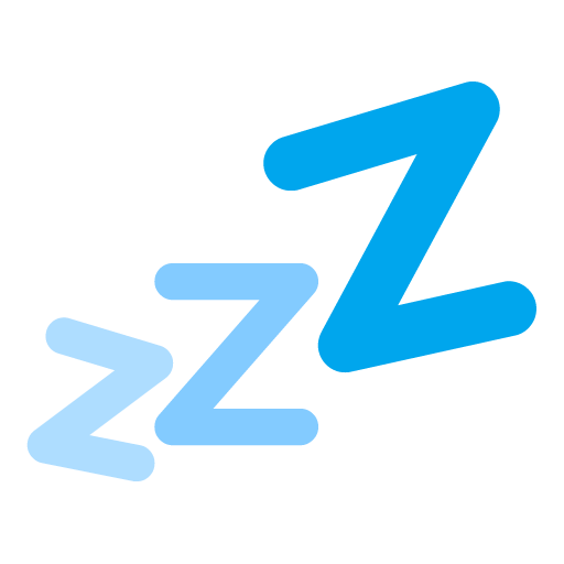Microsoft design of the ZZZ emoji verson:Windows-11-22H2