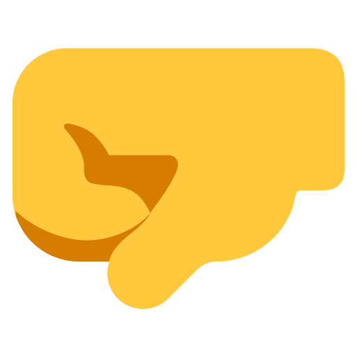 Microsoft Microsoft design of the left-facing fist emoji verson:Windows-11-22H2