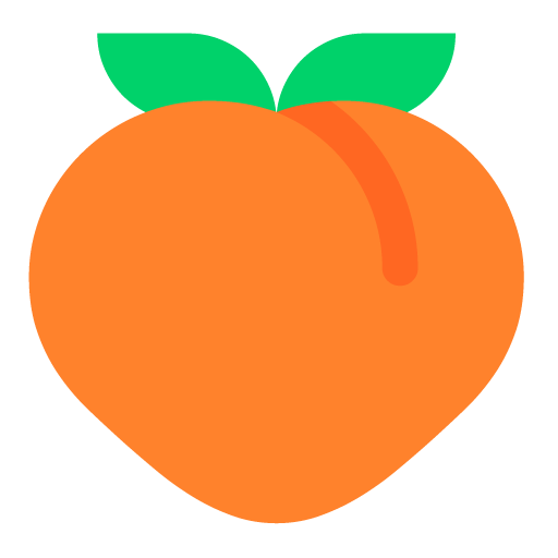 Microsoft design of the peach emoji verson:Windows-11-22H2
