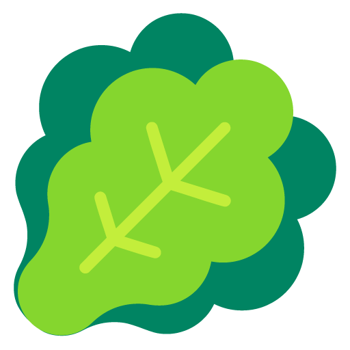 Microsoft design of the leafy green emoji verson:Windows-11-22H2