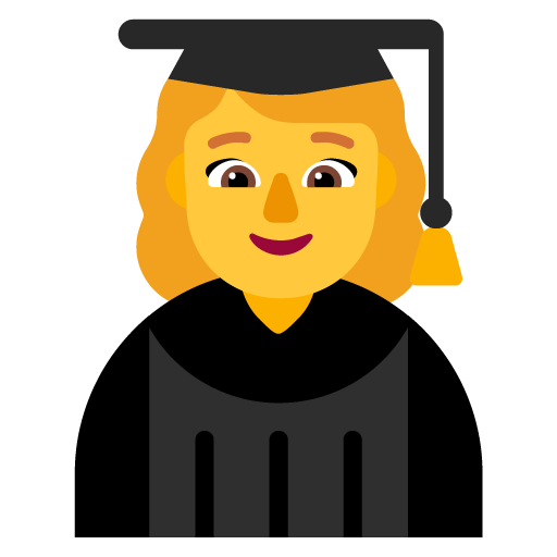 👩‍🎓 Woman Student Emoji Meaning - From Girl & Guy - Emojisprout