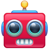 Whatsapp design of the robot emoji verson:2.23.2.72
