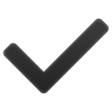 Whatsapp design of the check mark emoji verson:2.23.2.72
