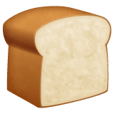Whatsapp design of the bread emoji verson:2.23.2.72