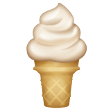 Whatsapp Whatsapp design of the soft ice cream emoji verson:2.23.2.72