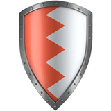 Apple design of the shield emoji verson:ios 16.4
