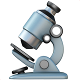 Apple design of the microscope emoji verson:ios 16.4