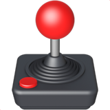 Apple design of the joystick emoji verson:ios 16.4