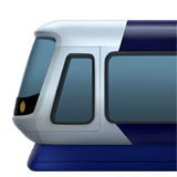Apple Apple design of the light rail emoji verson:ios 16.4