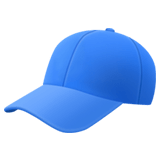 Apple design of the billed cap emoji verson:ios 16.4