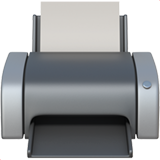 Apple design of the printer emoji verson:ios 16.4
