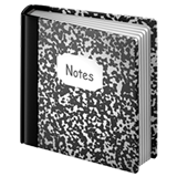 Apple design of the notebook emoji verson:ios 16.4