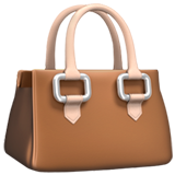 Apple design of the handbag emoji verson:ios 16.4