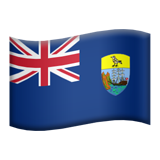 Apple design of the flag: Tristan da Cunha emoji verson:ios 16.4