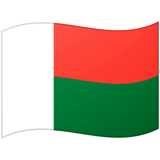 Google design of the flag: Madagascar emoji verson:Noto Color Emoji 15.0