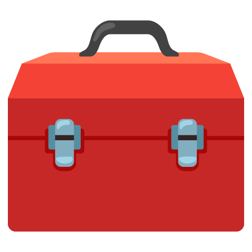 Google design of the toolbox emoji verson:Noto Color Emoji 15.0