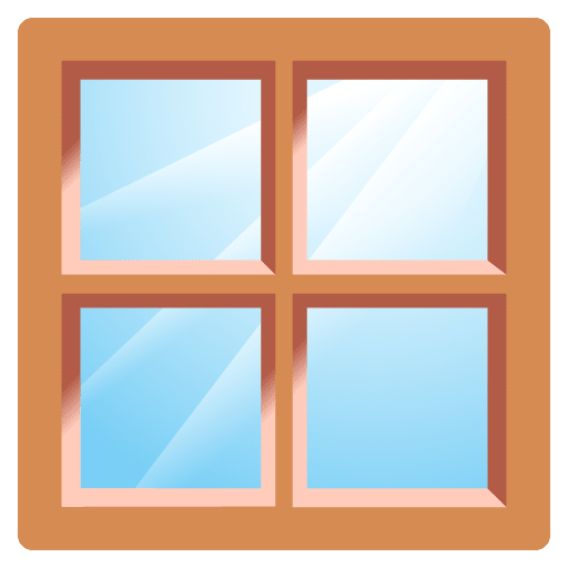 Google design of the window emoji verson:Noto Color Emoji 15.0