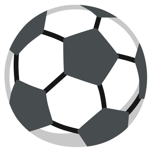 Google design of the soccer ball emoji verson:Noto Color Emoji 15.0