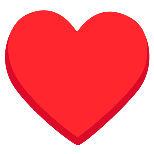Google design of the heart suit emoji verson:Noto Color Emoji 15.0