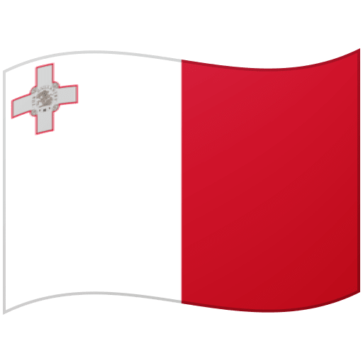 Google design of the flag: Malta emoji verson:Noto Color Emoji 15.0