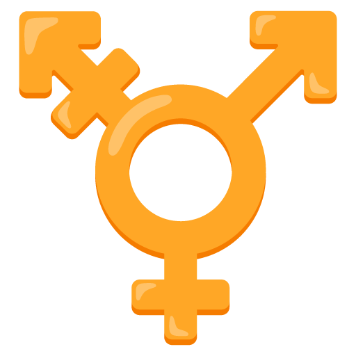 Google design of the transgender symbol emoji verson:Noto Color Emoji 15.0