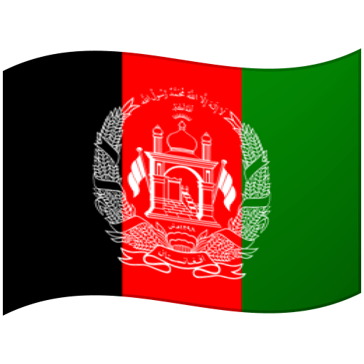 Google design of the flag: Afghanistan emoji verson:Noto Color Emoji 15.0