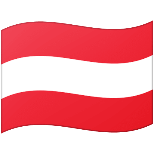 Google design of the flag: Austria emoji verson:Noto Color Emoji 15.0