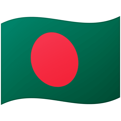 Google design of the flag: Bangladesh emoji verson:Noto Color Emoji 15.0