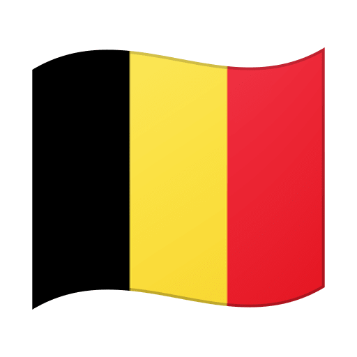 Google design of the flag: Belgium emoji verson:Noto Color Emoji 15.0