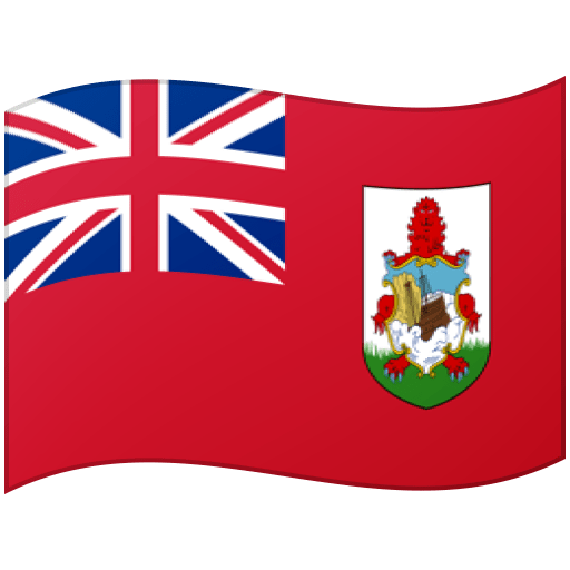 Google design of the flag: Bermuda emoji verson:Noto Color Emoji 15.0