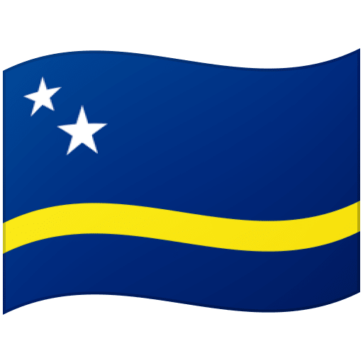 Google design of the flag: Curaçao emoji verson:Noto Color Emoji 15.0