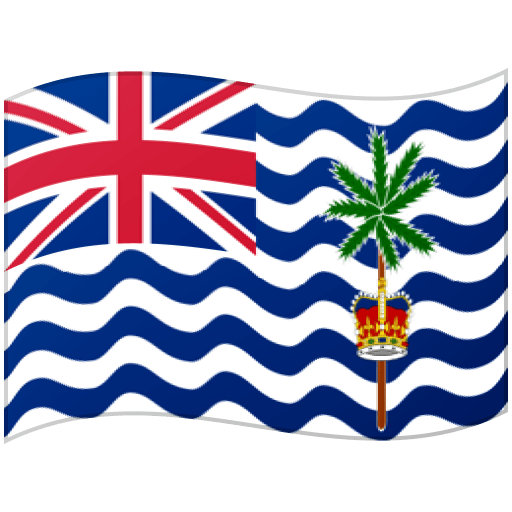 Google design of the flag: Diego Garcia emoji verson:Noto Color Emoji 15.0