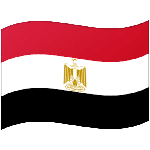 Google Google design of the flag: Egypt emoji verson:Noto Color Emoji 15.0