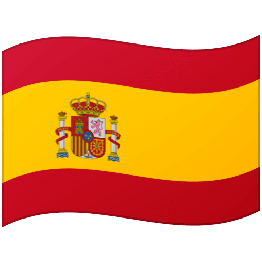 Google Google design of the flag: Spain emoji verson:Noto Color Emoji 15.0