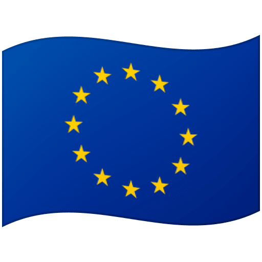 Google design of the flag: European Union emoji verson:Noto Color Emoji 15.0