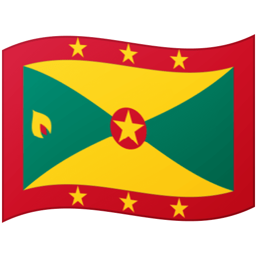 Google design of the flag: Grenada emoji verson:Noto Color Emoji 15.0