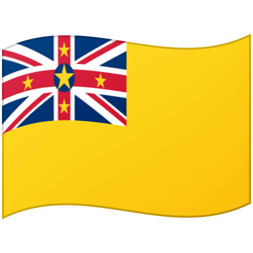 Google design of the flag: Niue emoji verson:Noto Color Emoji 15.0
