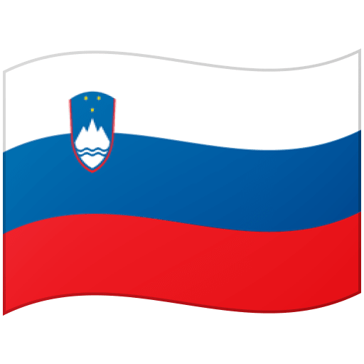 Google design of the flag: Slovenia emoji verson:Noto Color Emoji 15.0