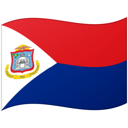 Google design of the flag: Sint Maarten emoji verson:Noto Color Emoji 15.0