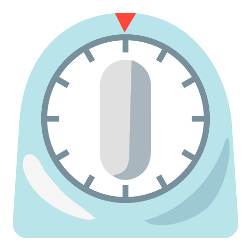 Google design of the timer clock emoji verson:Noto Color Emoji 15.0