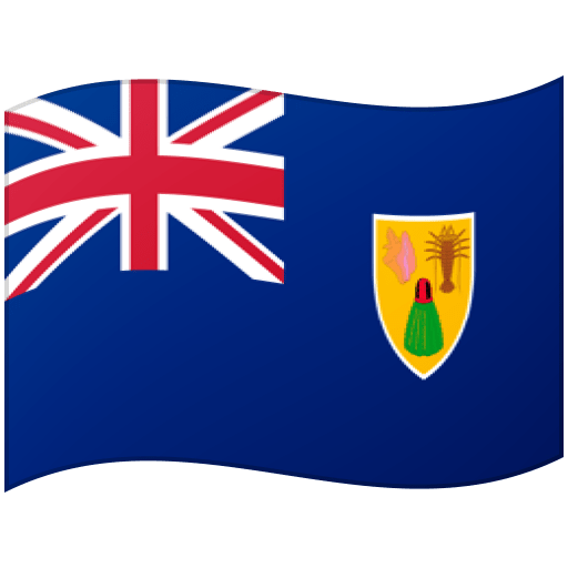 Google design of the flag: Turks & Caicos Islands emoji verson:Noto Color Emoji 15.0