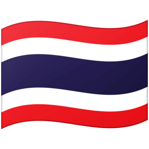 Google design of the flag: Thailand emoji verson:Noto Color Emoji 15.0