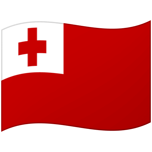 Google design of the flag: Tonga emoji verson:Noto Color Emoji 15.0