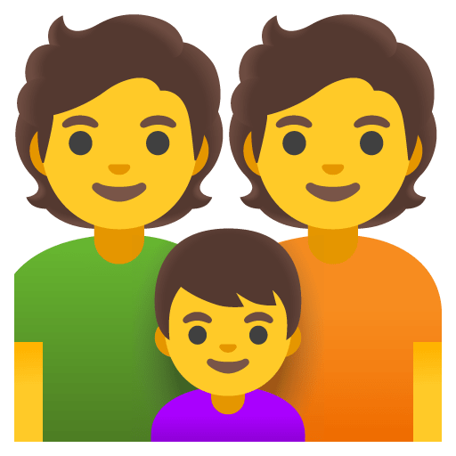 👨‍👩‍👦 Family: Man Woman Boy Emoji Meaning - From Girl & Guy - Emojisprout