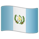 Whatsapp design of the flag: Guatemala emoji verson:2.23.2.72