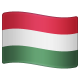 Whatsapp design of the flag: Hungary emoji verson:2.23.2.72