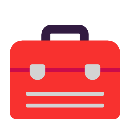 Microsoft design of the toolbox emoji verson:Windows-11-23H2